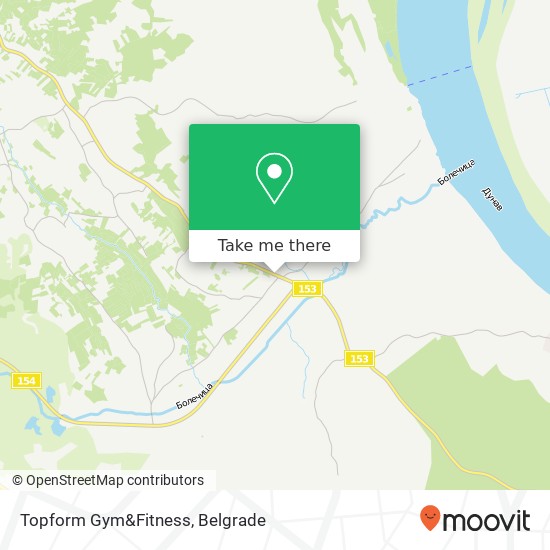 Topform Gym&Fitness map