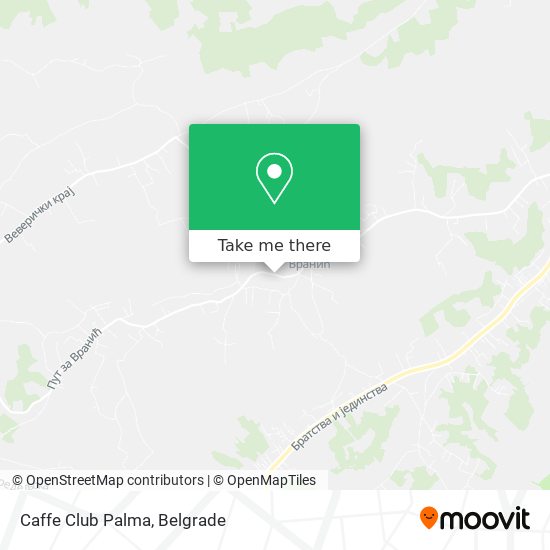 Caffe Club Palma map