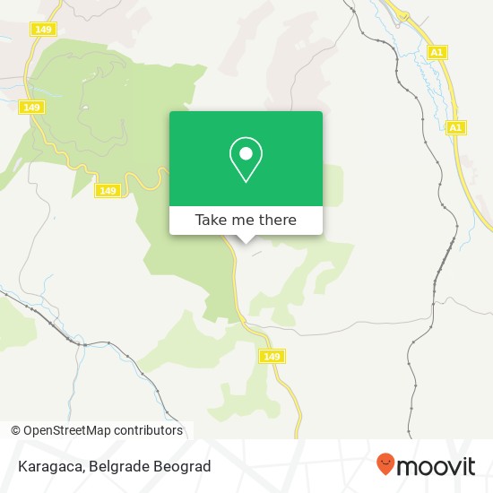 Karagaca map