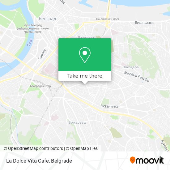 La Dolce Vita Cafe map