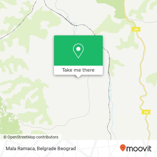 Mala Ramaca map