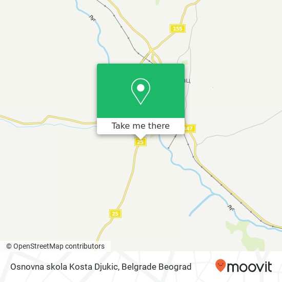 Osnovna skola Kosta Djukic map