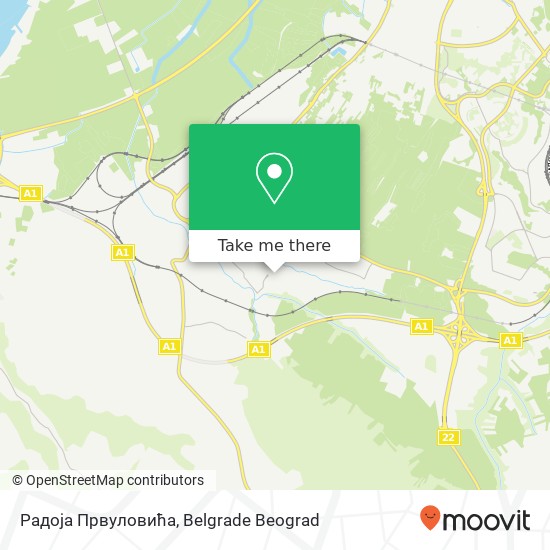 Радоја Првуловића map