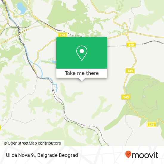 Ulica Nova 9. map