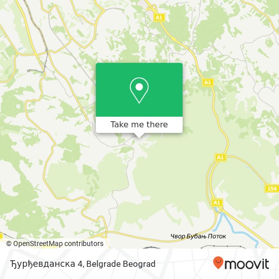 Ђурђевданска 4 map