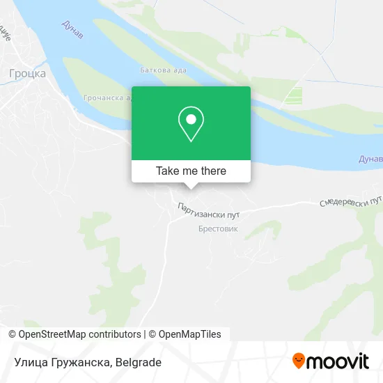 Улица Гружанска map