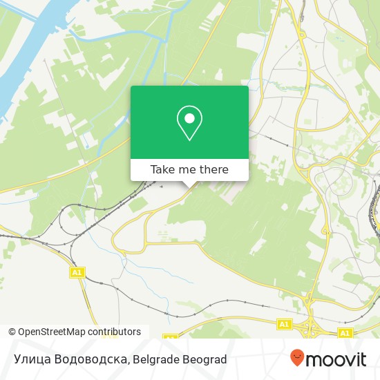 Улица Водоводска map