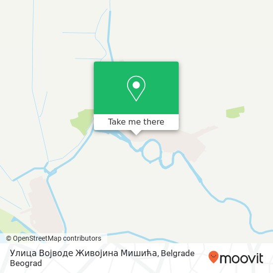 Улица Војводе Живојина Мишића map