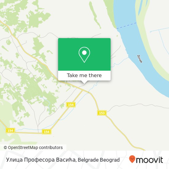 Улица Професора Васића map