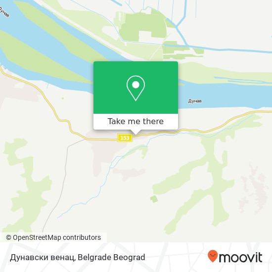 Дунавски венац map