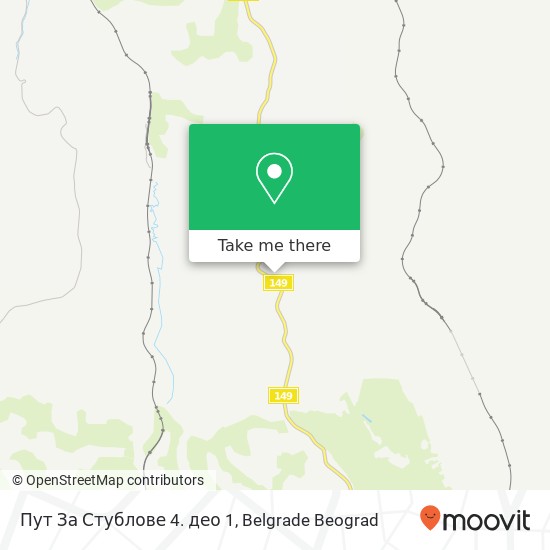 Пут За Стублове 4. део 1 map