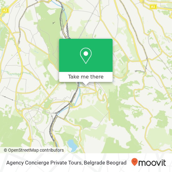 Agency Concierge Private Tours map