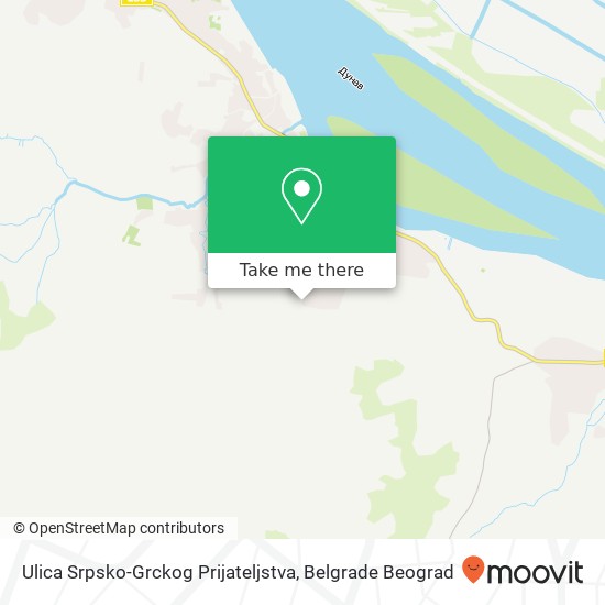 Ulica Srpsko-Grckog Prijateljstva map