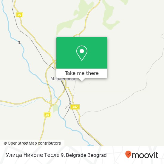 Улица Николе Тесле 9 map