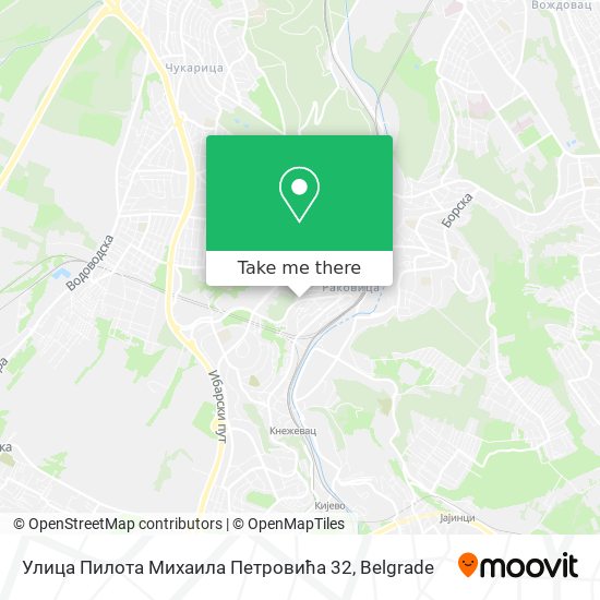 Улица Пилота Михаила Петровића 32 map