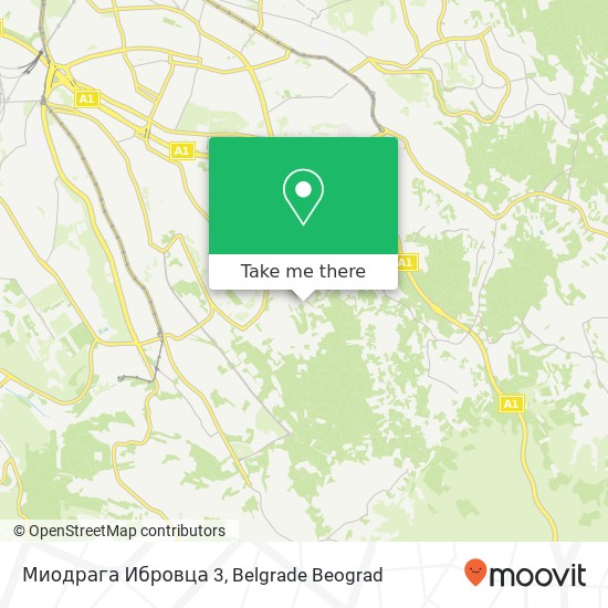 Миодрага Ибровца 3 map