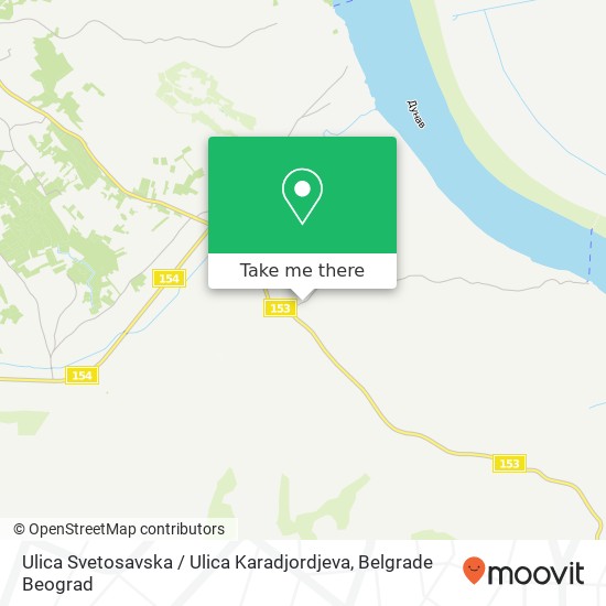 Ulica Svetosavska / Ulica Karadjordjeva map