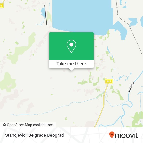 Stanojevici map