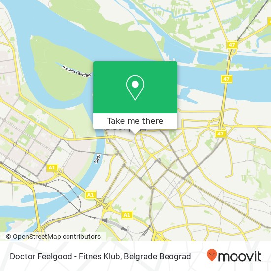 Doctor Feelgood - Fitnes Klub map