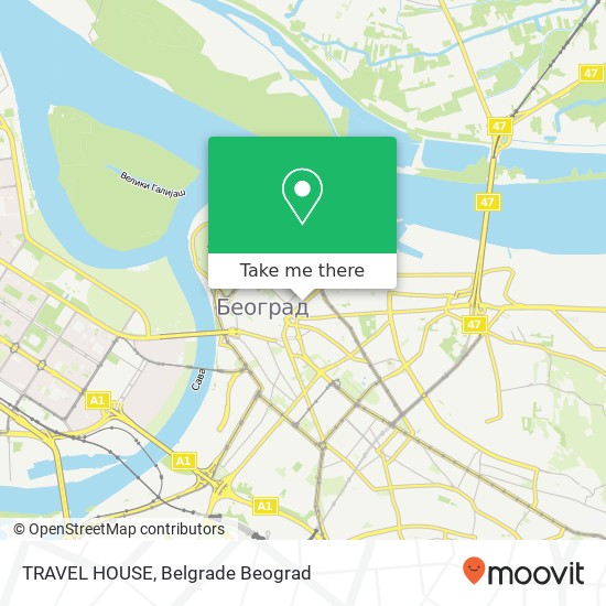 TRAVEL HOUSE map