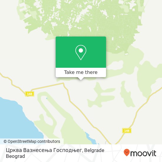 Црква Вазнесења Господњег map