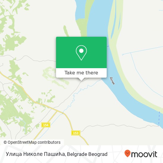 Улица Николе Пашића map