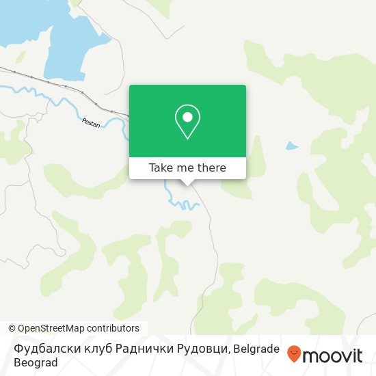 Фудбалски клуб Раднички Рудовци map