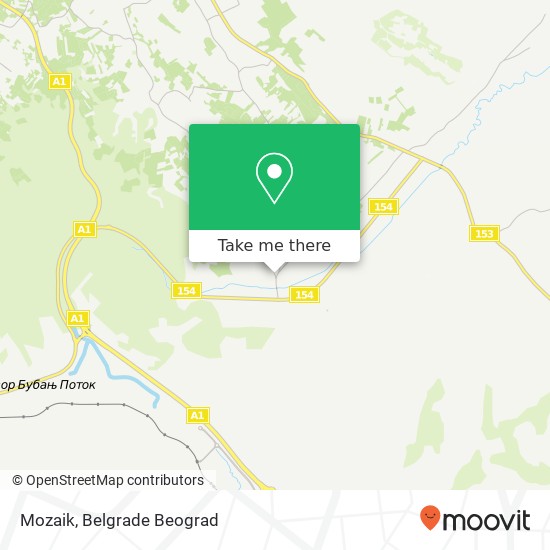 Mozaik map