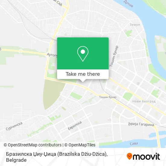 Бразилска Џиу-Џица (Brazilska Džiu-Džica) map
