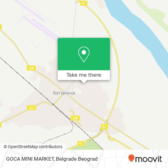 GOCA MINI MARKET map
