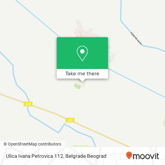 Ulica Ivana Petrovica 112 map