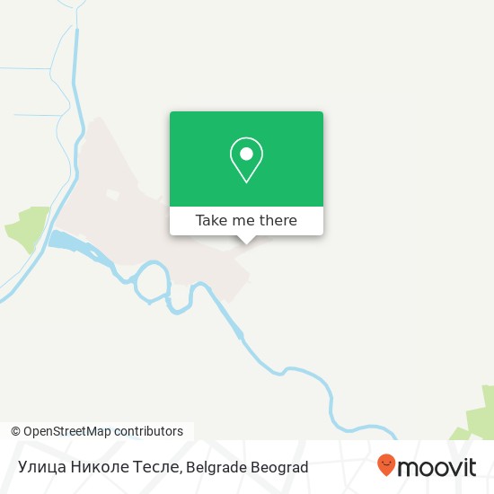 Улица Николе Тесле map