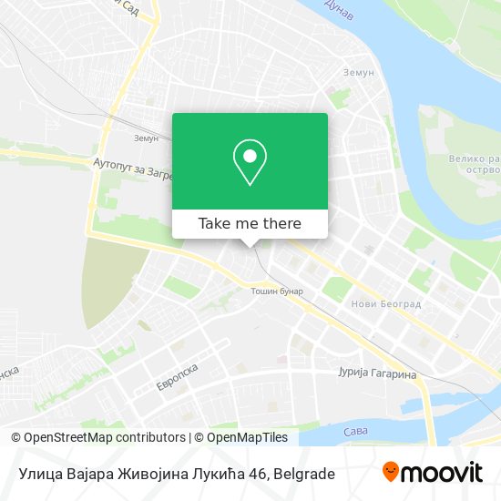 Улица Вајара Живојина Лукића 46 map