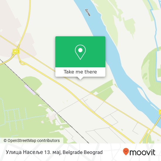 Улица Насеље 13. мај map