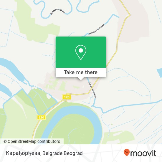 Карађорђева map