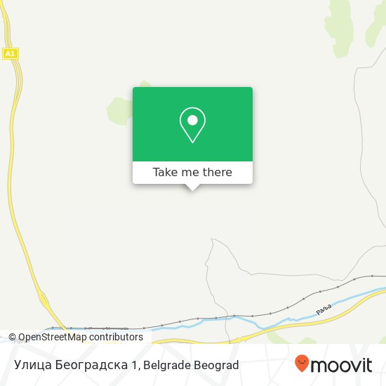 Улица Београдска 1 map