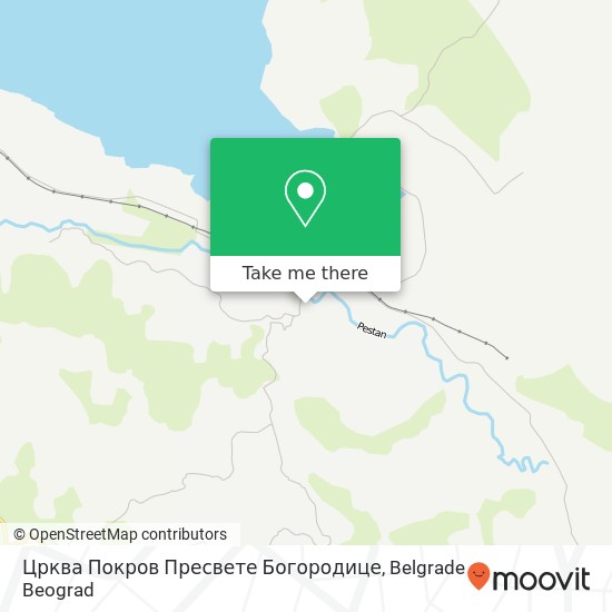 Црква Покров Пресвете Богородице map