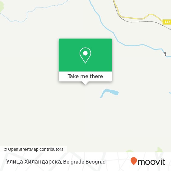 Улица Хиландарска map