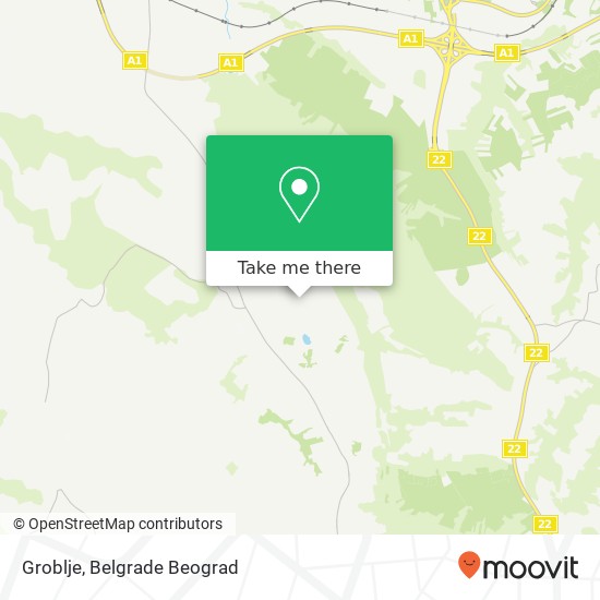 Groblje map