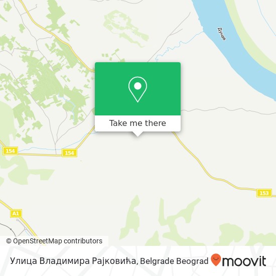 Улица Владимира Рајковића map