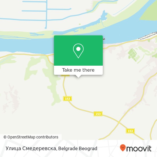 Улица Смедеревска map