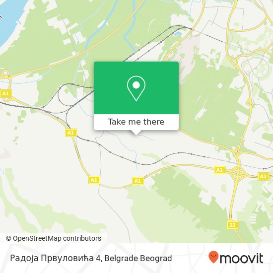 Радоја Првуловића 4 map