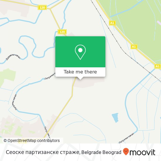 Сеоске партизанске страже map