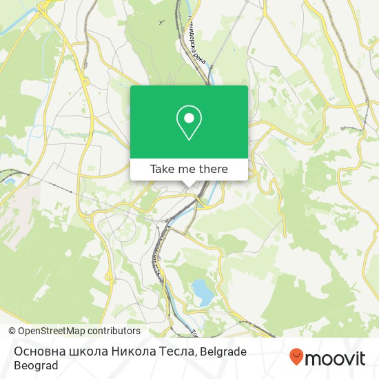 Основна школа Никола Тесла map