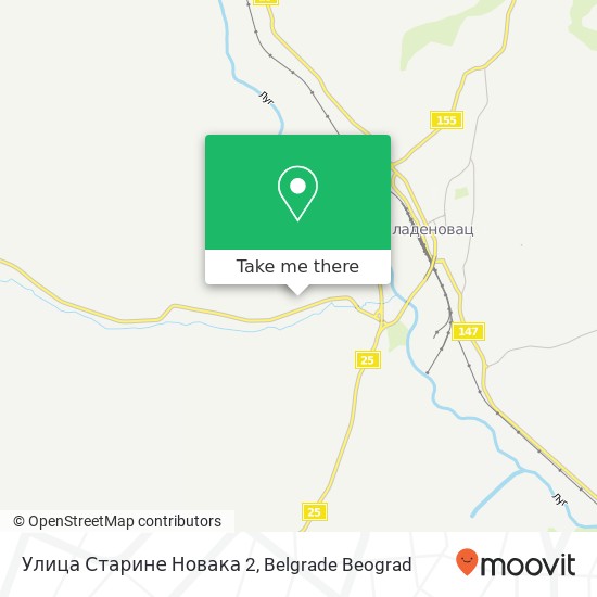 Улица Старине Новака 2 map