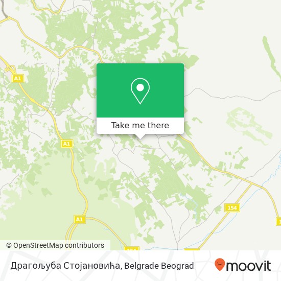 Драгољуба Стојановића map