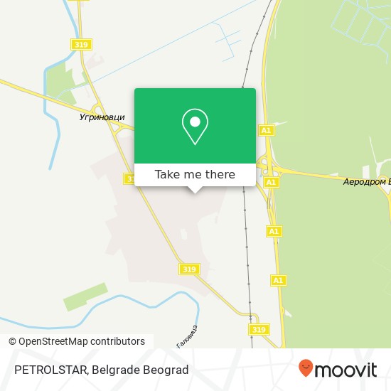 PETROLSTAR map