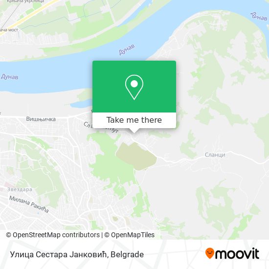 Улица Сестара Јанковић map