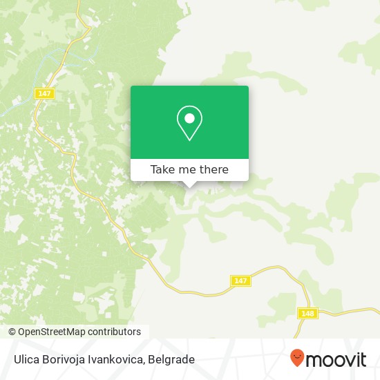 Ulica Borivoja Ivankovica map