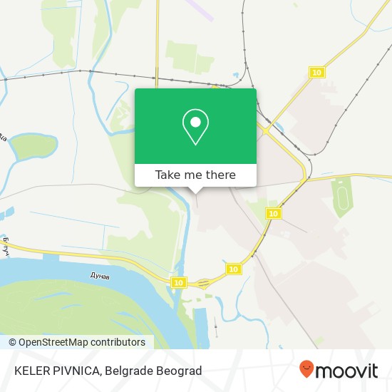 KELER PIVNICA map